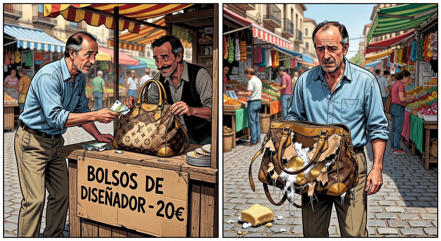 Comprar productos falsos