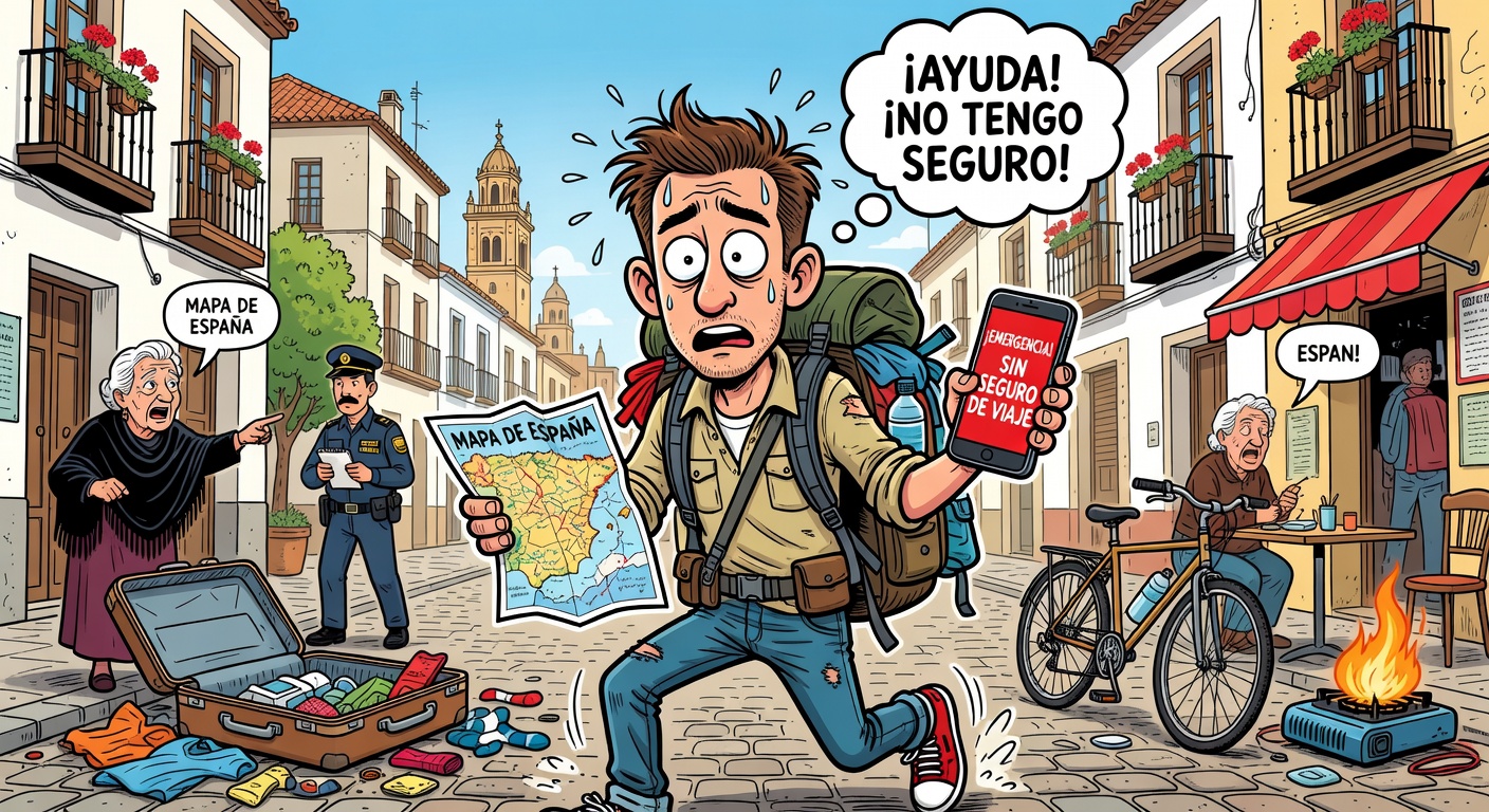 No tener seguro de viaje