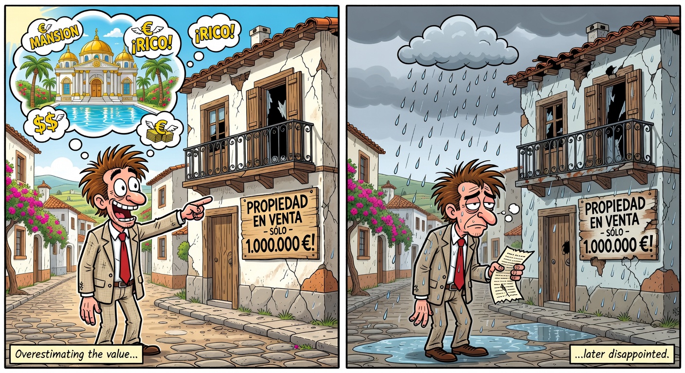 Sobrestimar el valor de la propiedad