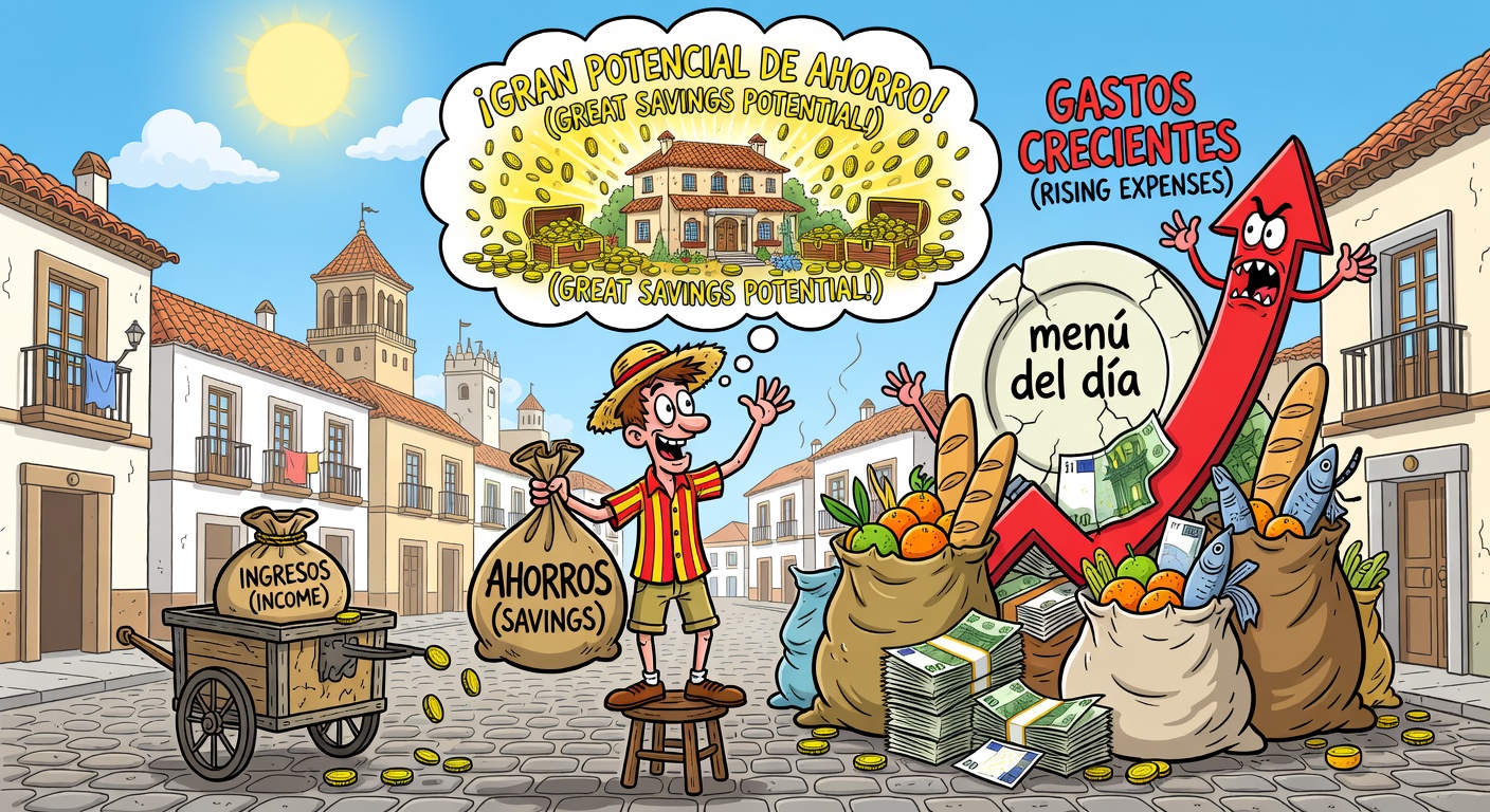 Sobrestimar los ahorros disponibles