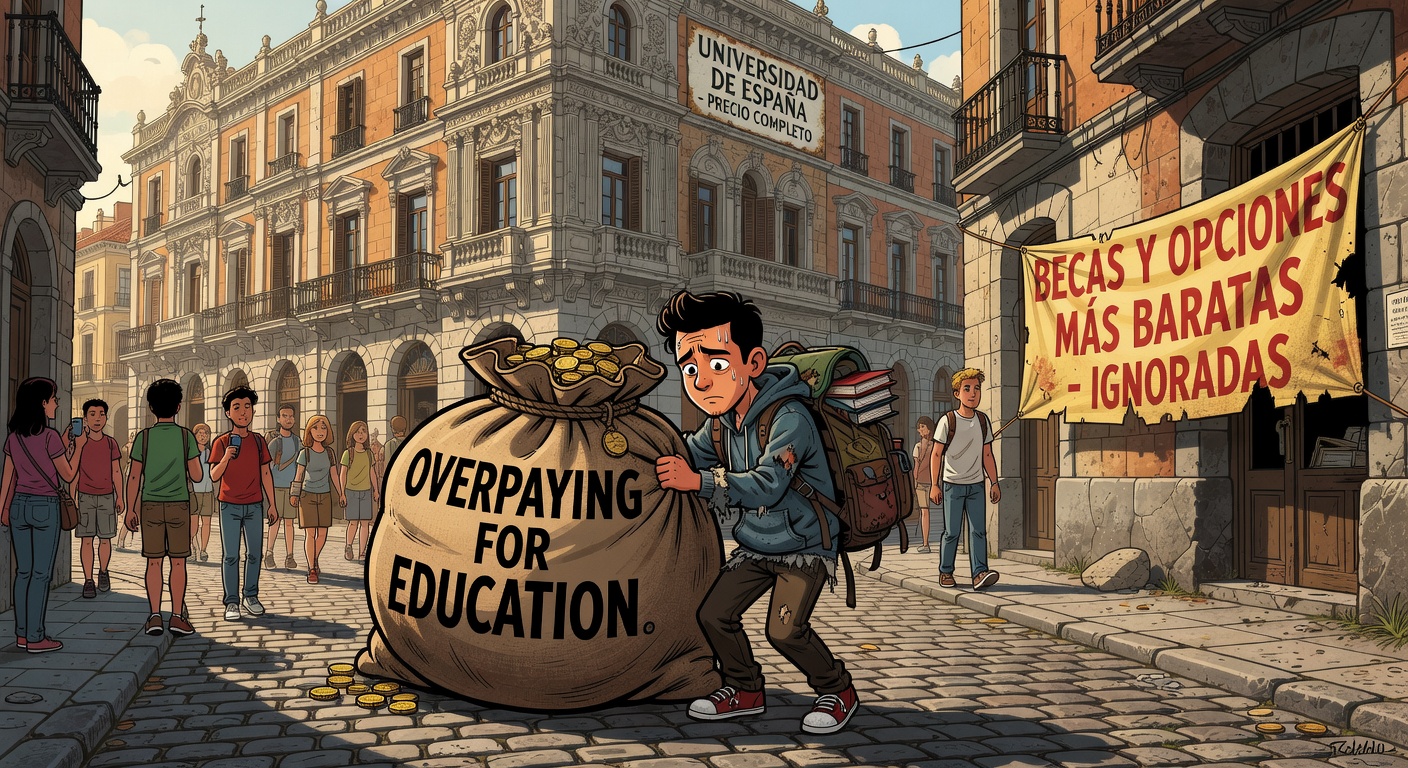 Pagar de más por la educación